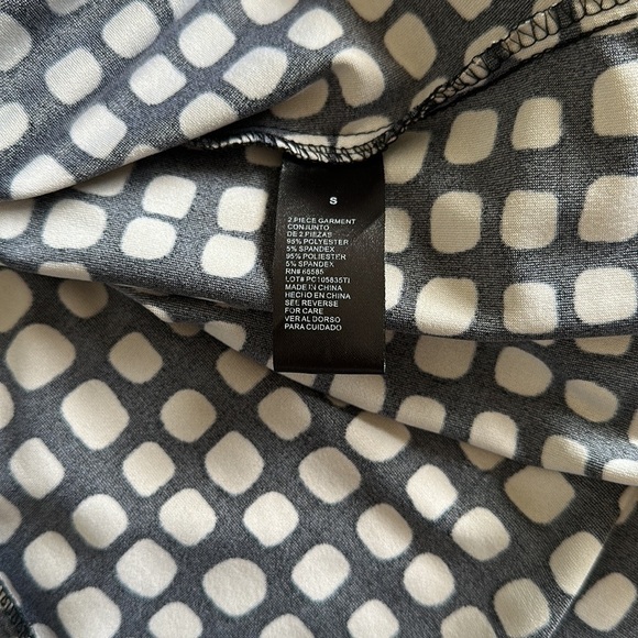 Perceptions New York Sleeveless Dress Black & Taupe Color Size Small - Picture 7 of 10